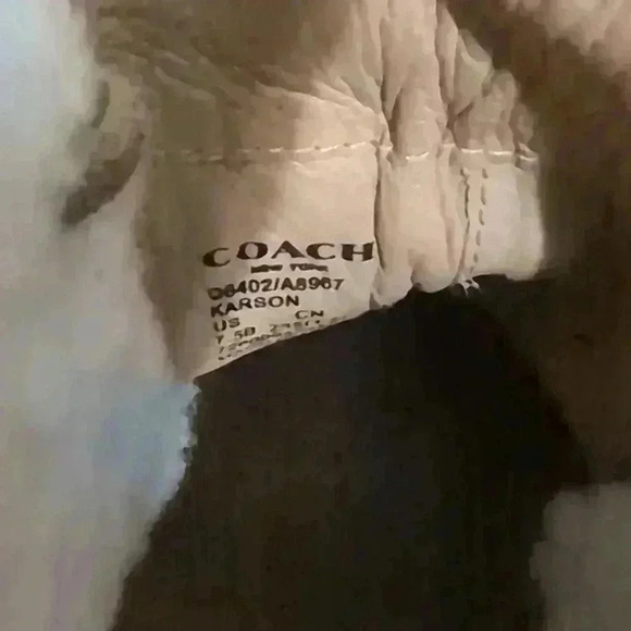 Coach suede/shearing wedges - Picture 9 of 15